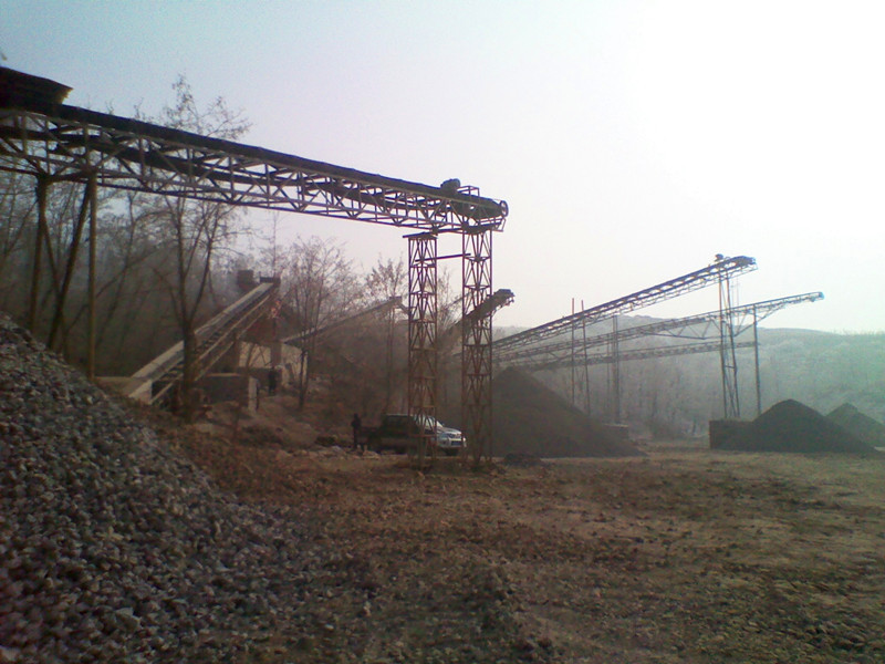 石場破碎現(xiàn)場