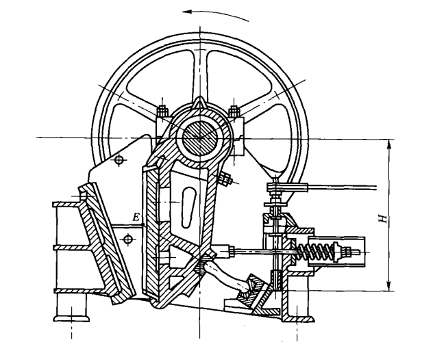 大傳動角顎式破碎機(jī)